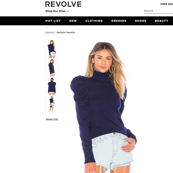 Tularosa Sweaters - NEW Tularosa Raelynn Sweater Navy